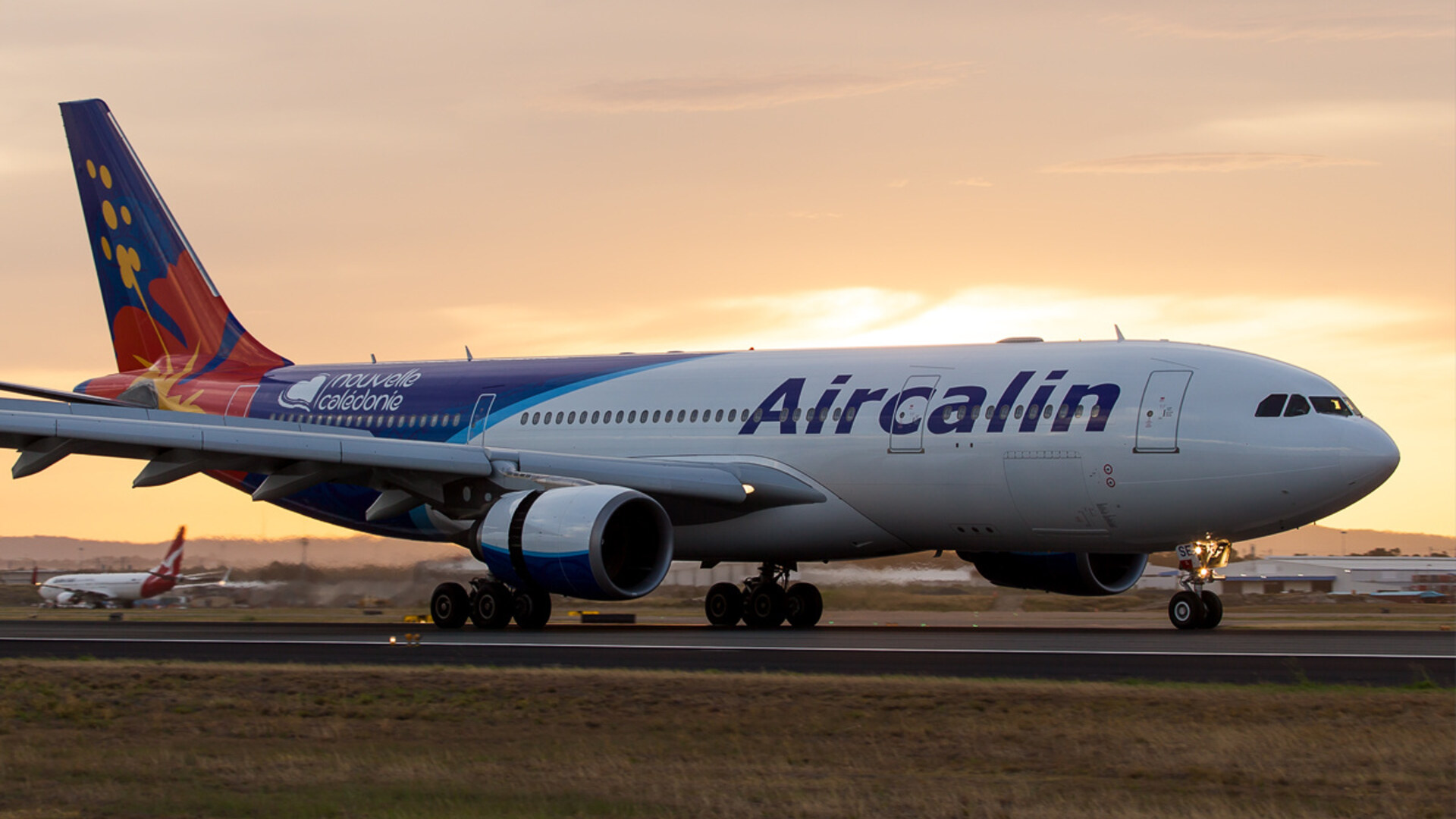 Aircalin aircraft in current livery