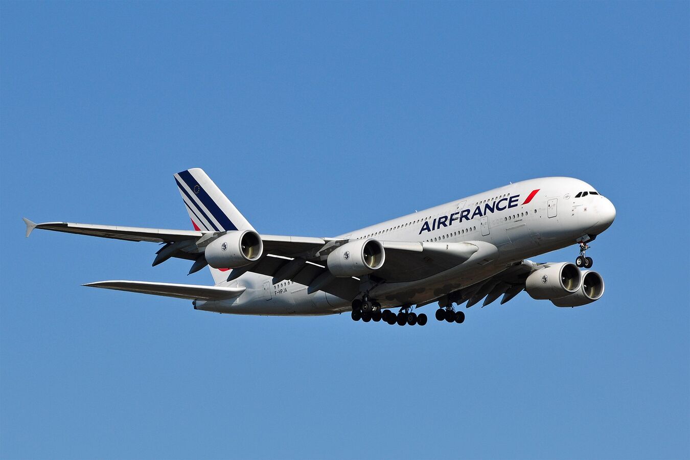 Air France aircraft in current livery