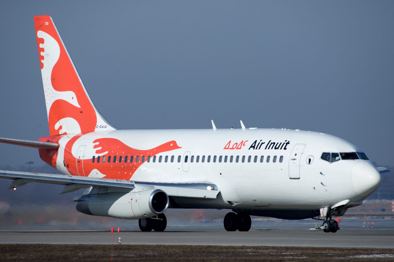 Air Inuit aircraft in current livery