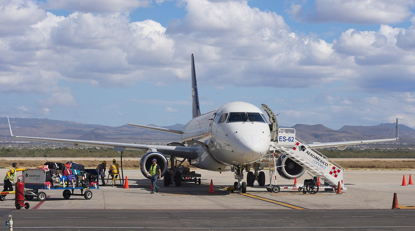 Aeromexico aircraft in current livery