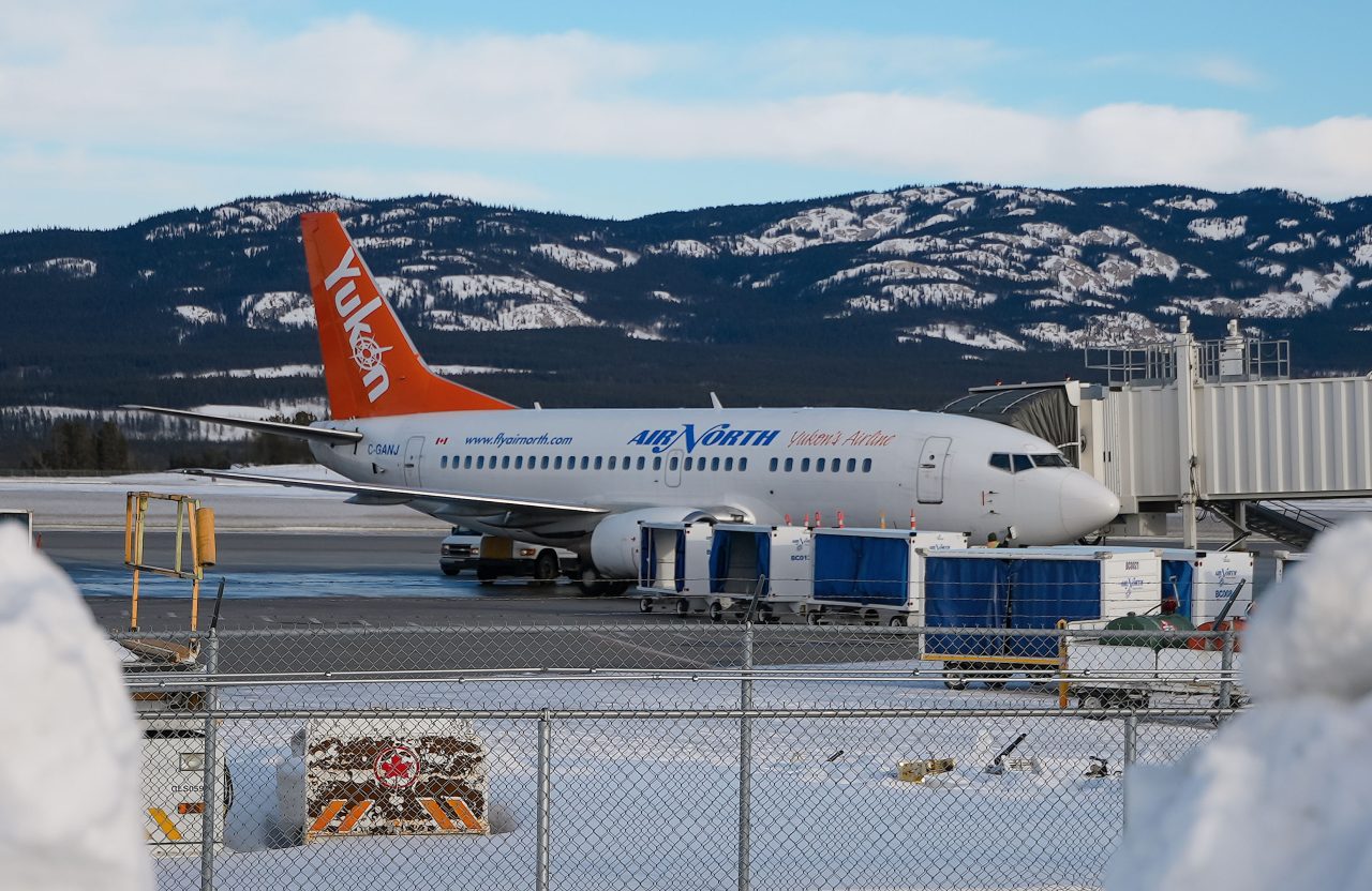 Air North aircraft in current livery