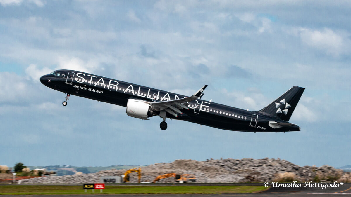 Air New Zealand aircraft in current livery