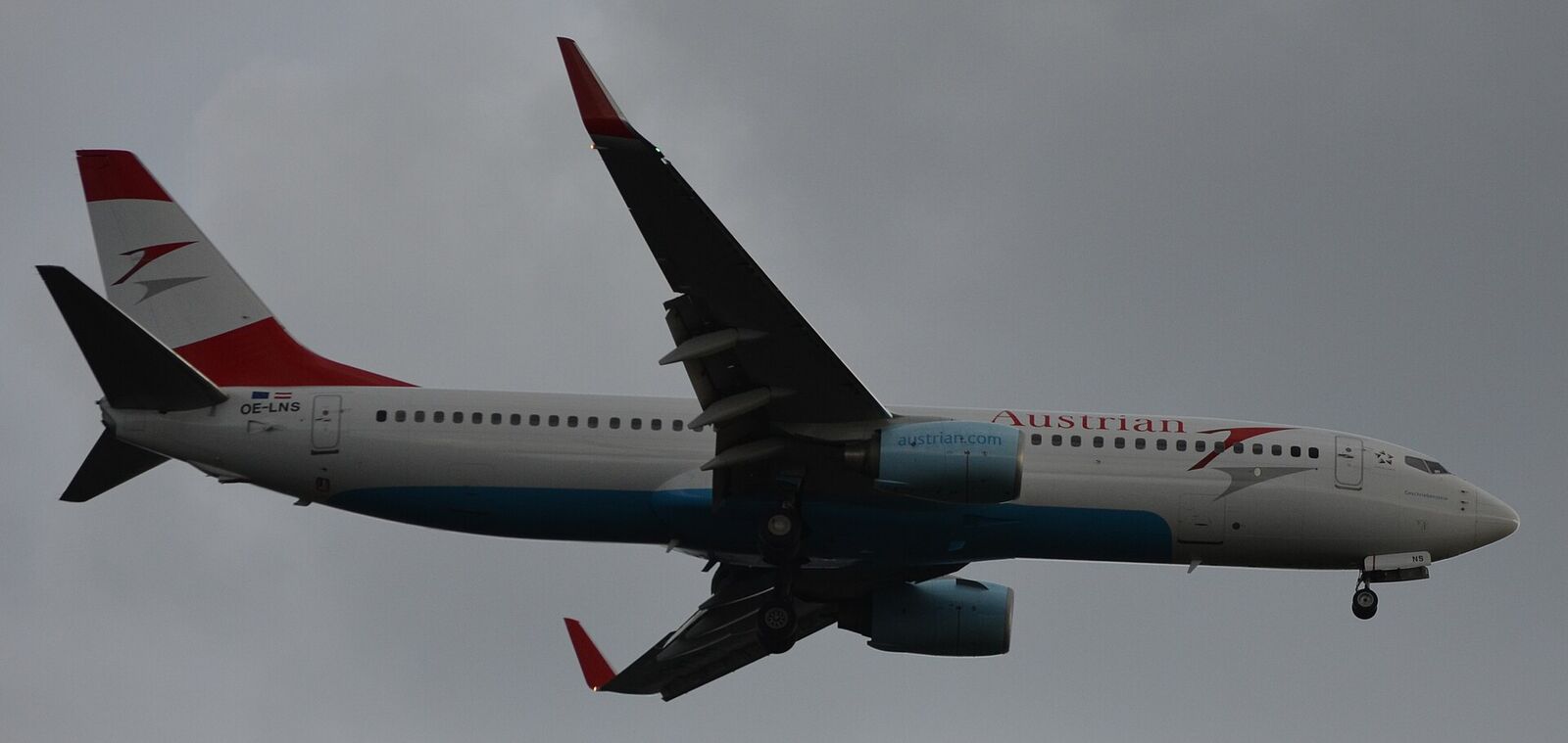 Austrian aircraft in current livery