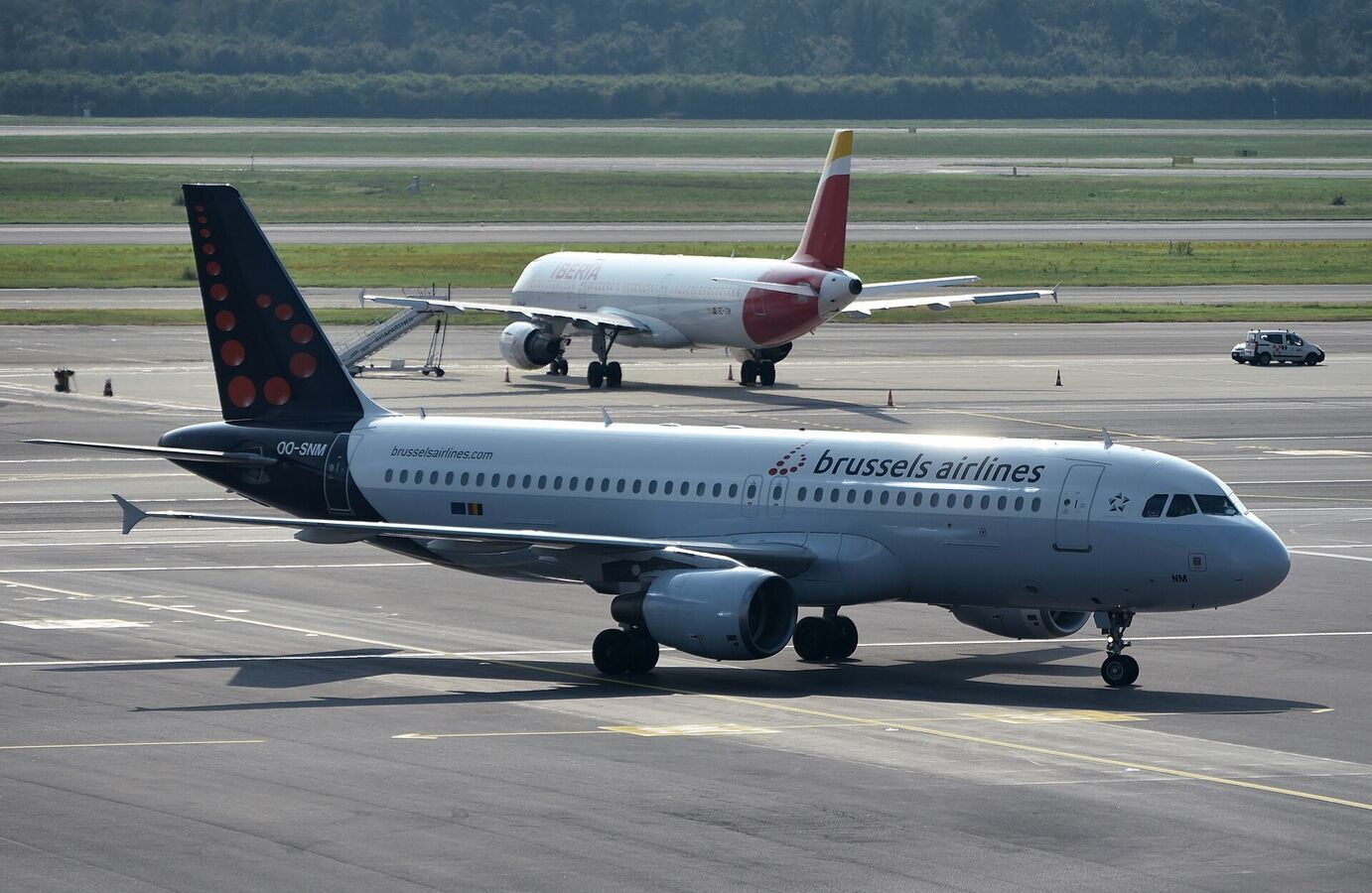 Brussels Airlines aircraft in current livery