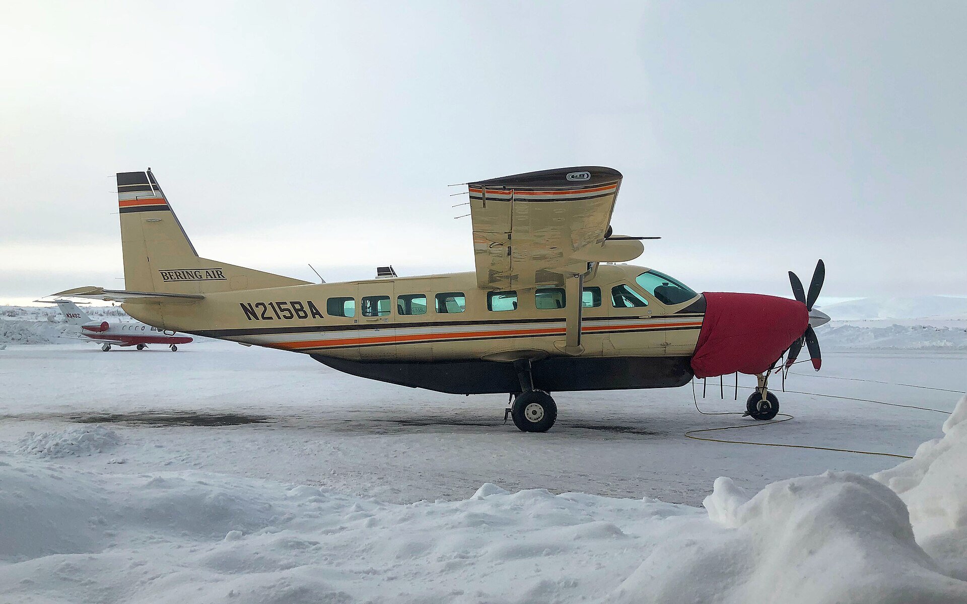 Bering Air aircraft in current livery