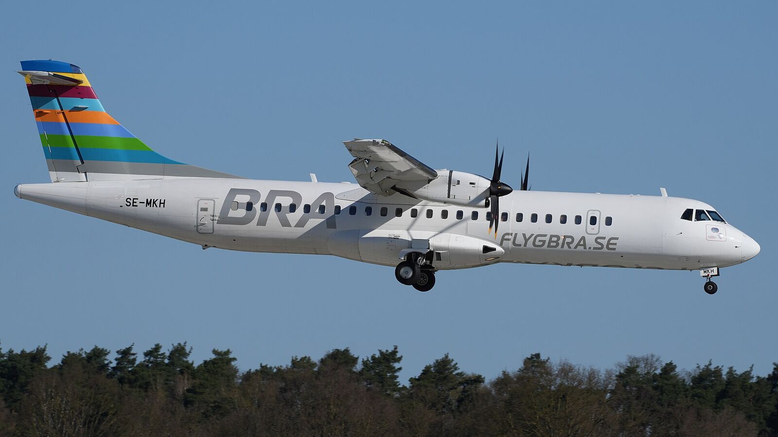 Braathens Regional Airways aircraft in current livery