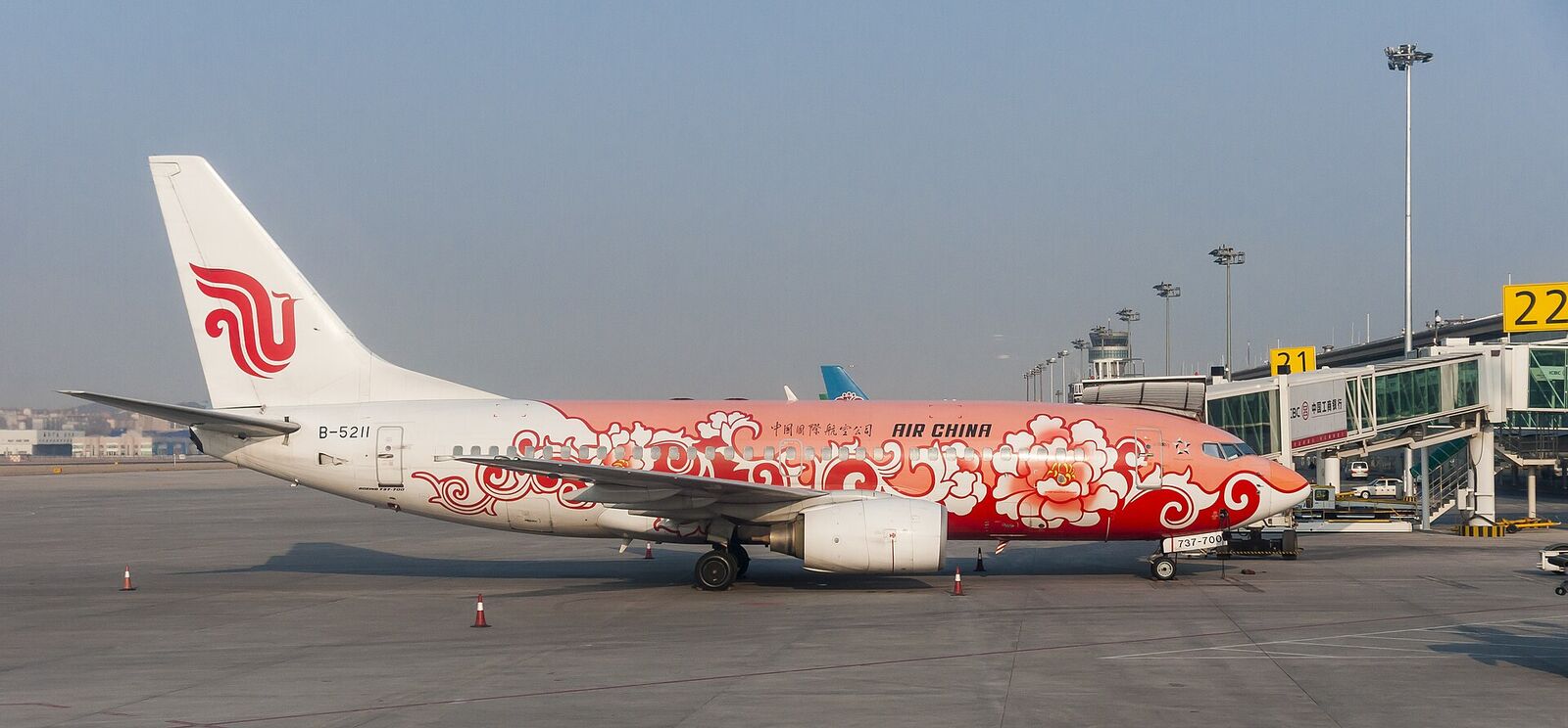 Air China aircraft in current livery