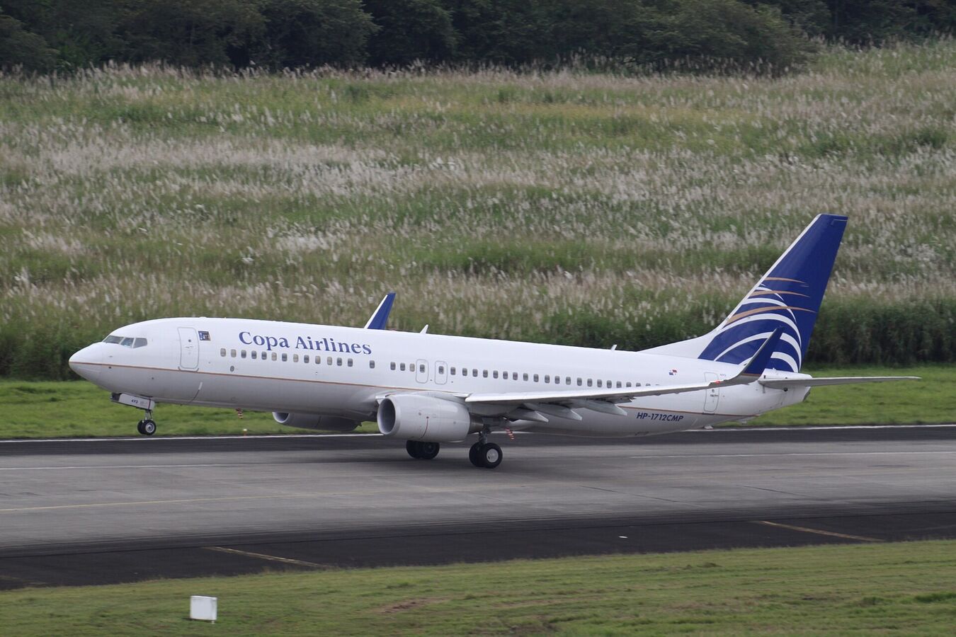 Copa Airlines aircraft in current livery