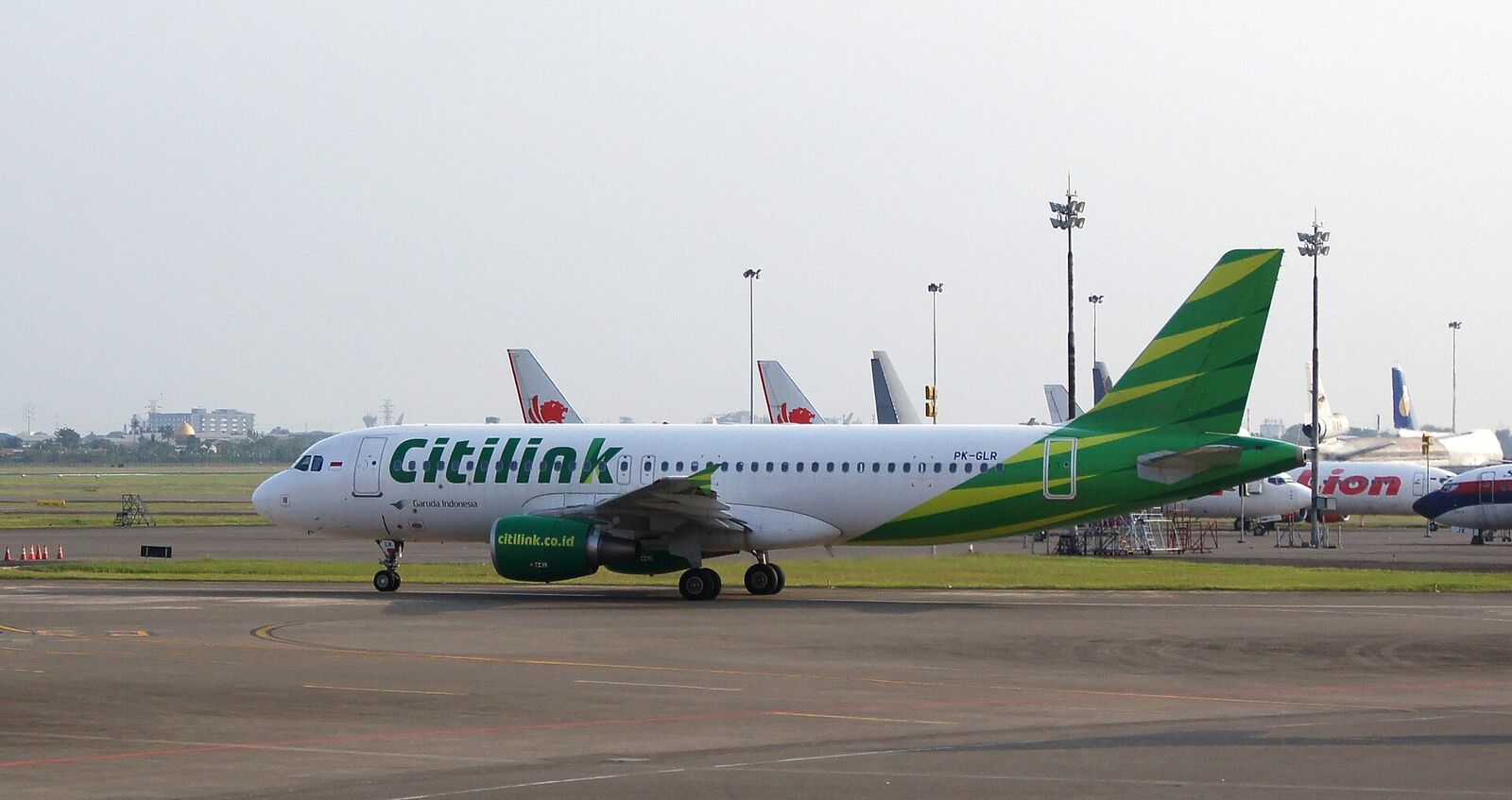 Citilink Indonesia aircraft in current livery