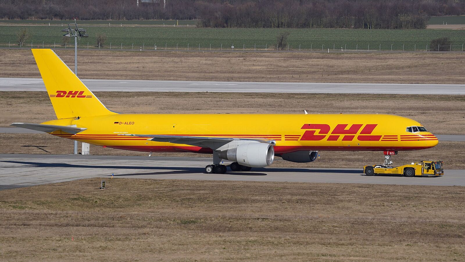 DHL Air aircraft in current livery