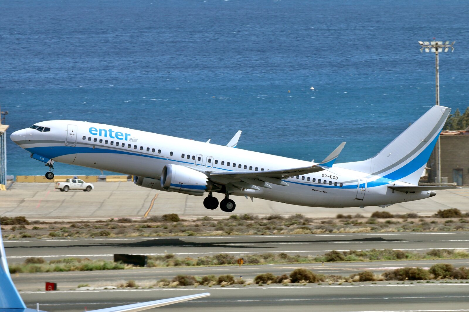 Enter Air aircraft in current livery