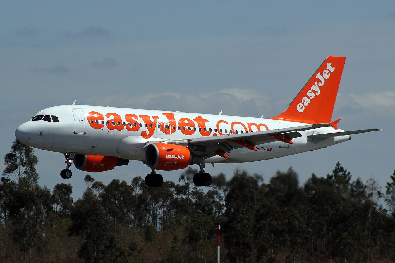 easyJet Switzerland aircraft in current livery