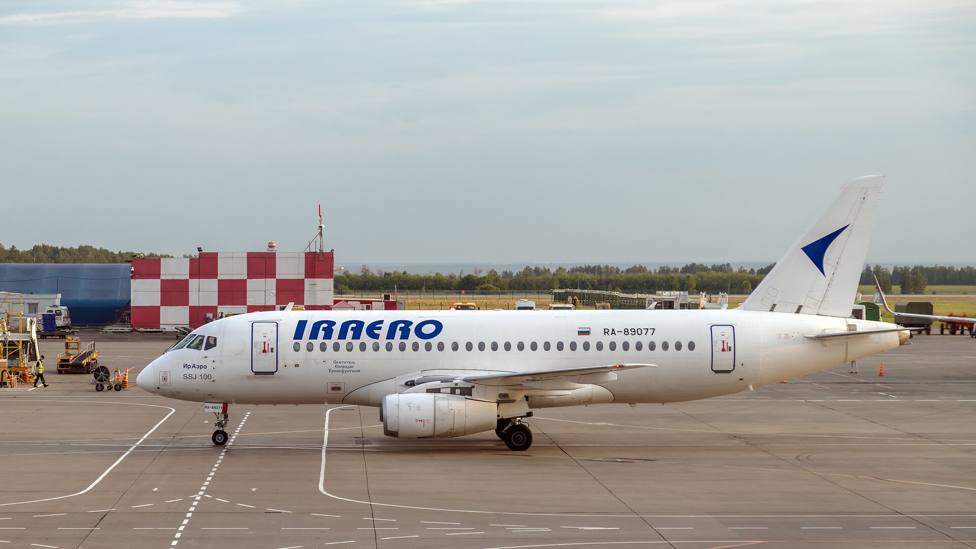 IrAero aircraft in current livery