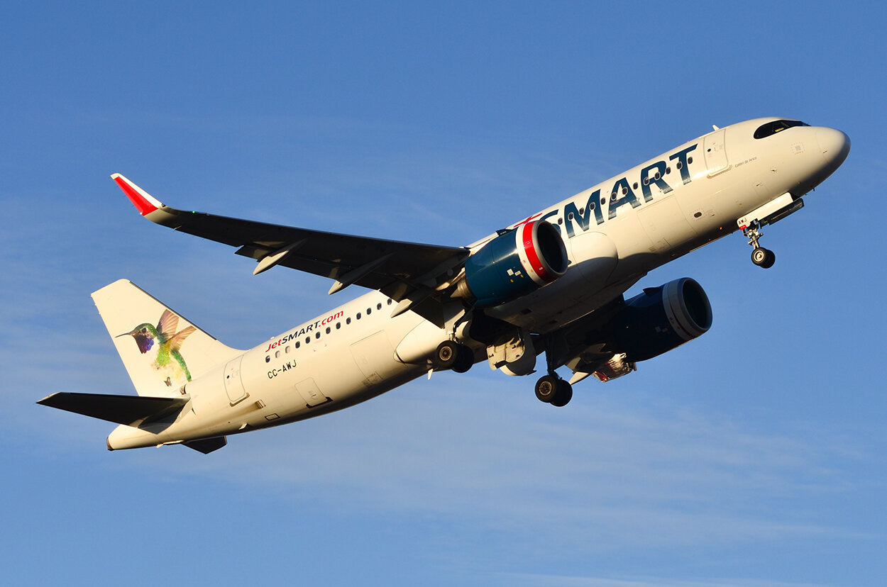 JetSMART Peru aircraft in current livery