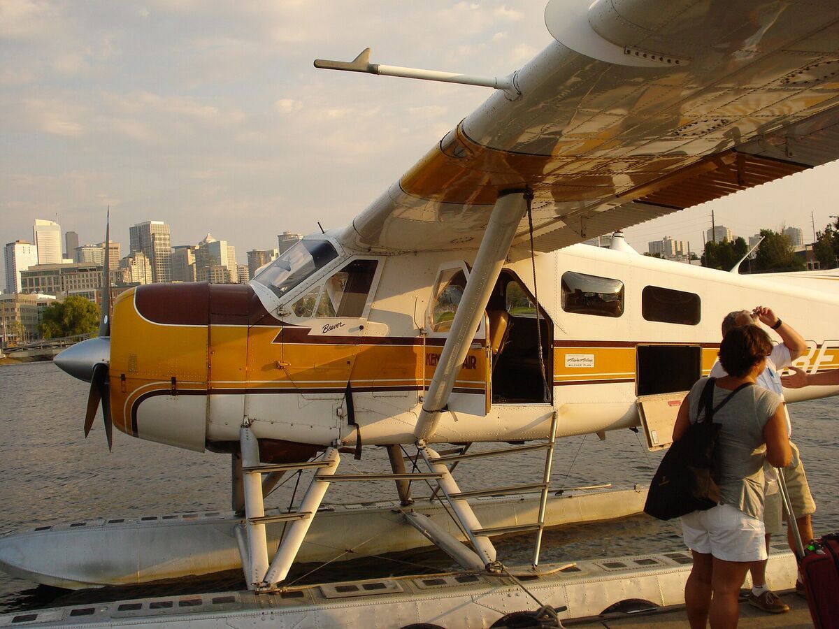 Kenmore Air aircraft in current livery