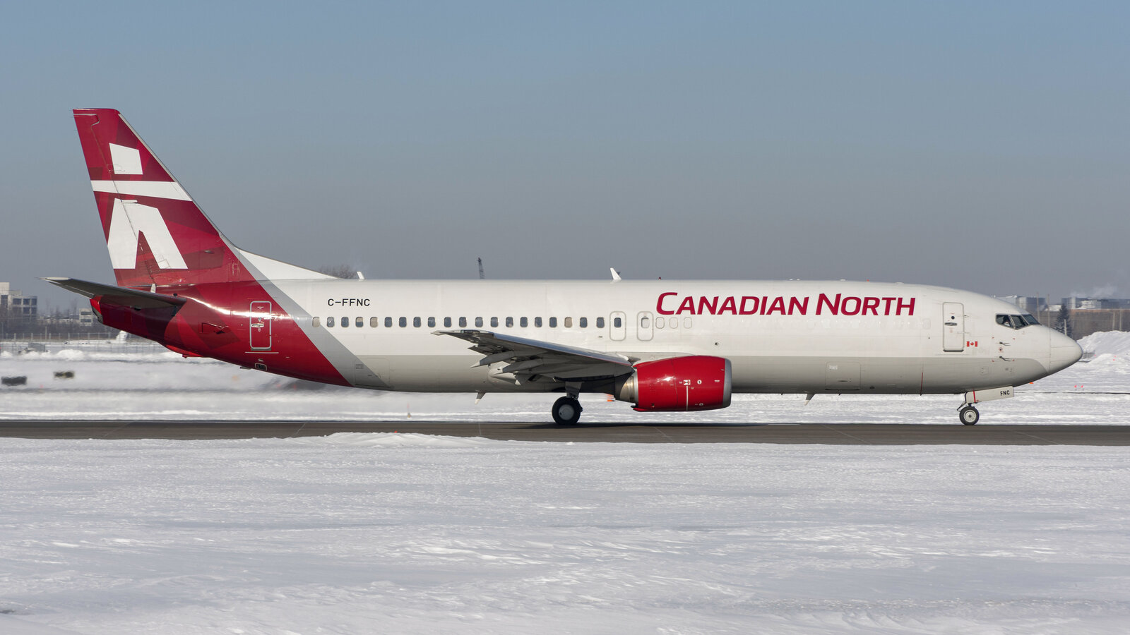 Canadian North aircraft in current livery
