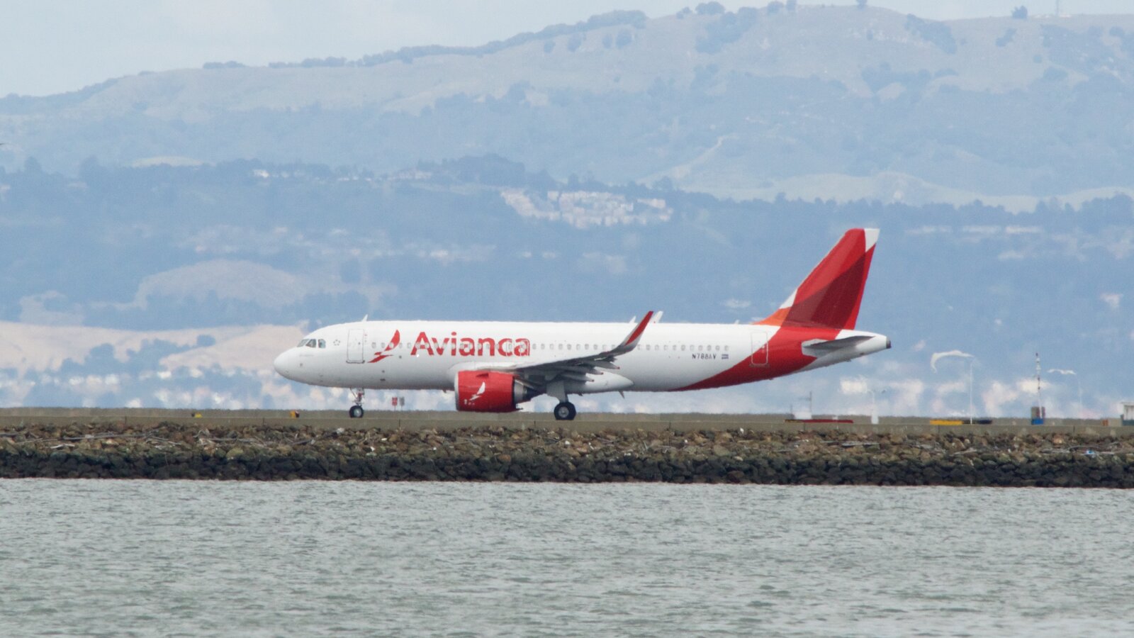Avianca El Salvador aircraft in current livery