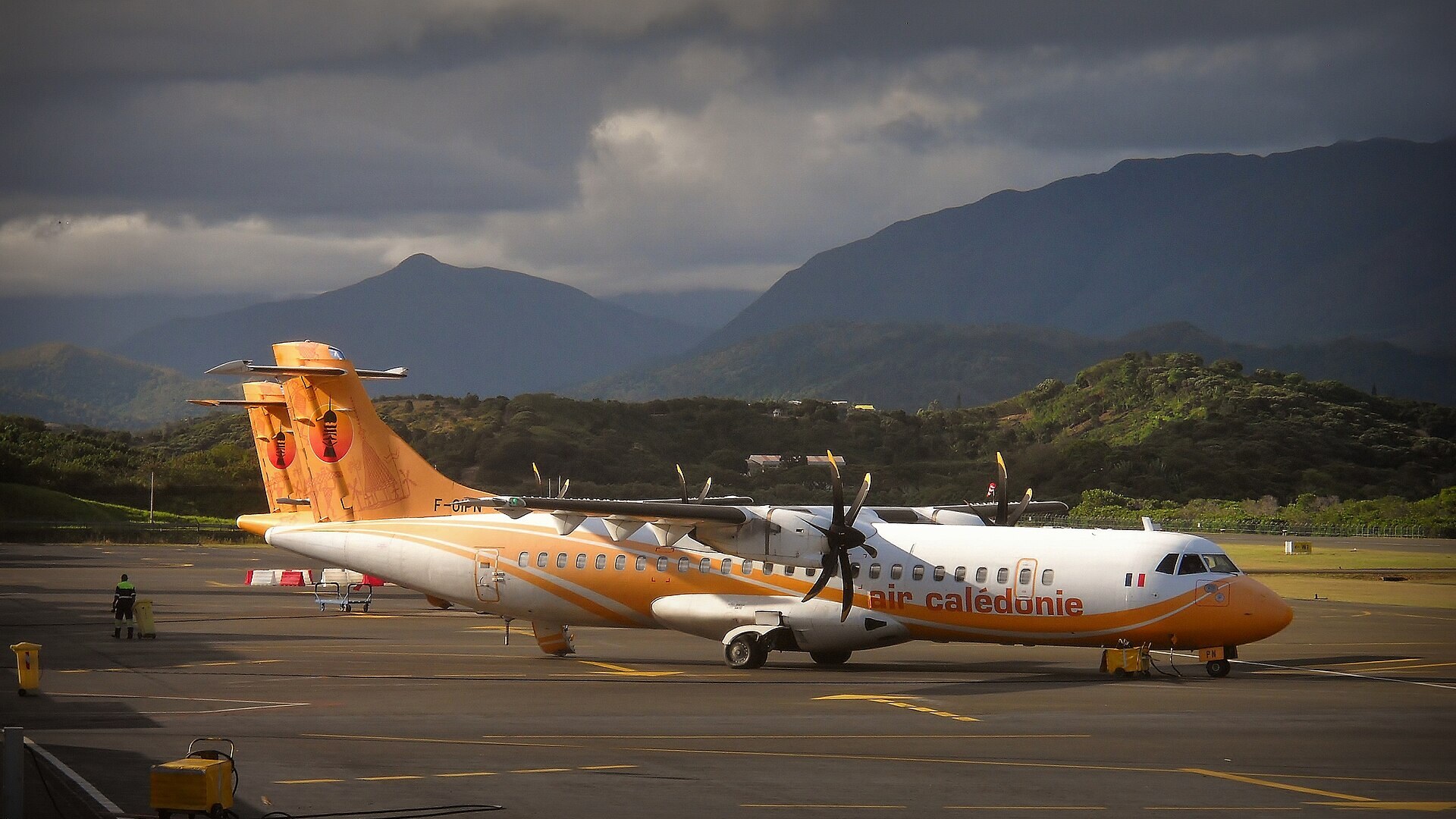 Air Caledonie aircraft in current livery