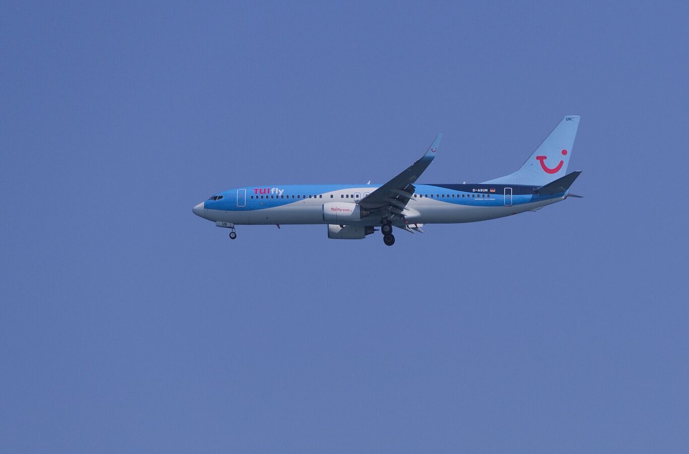 TUIFly aircraft in current livery