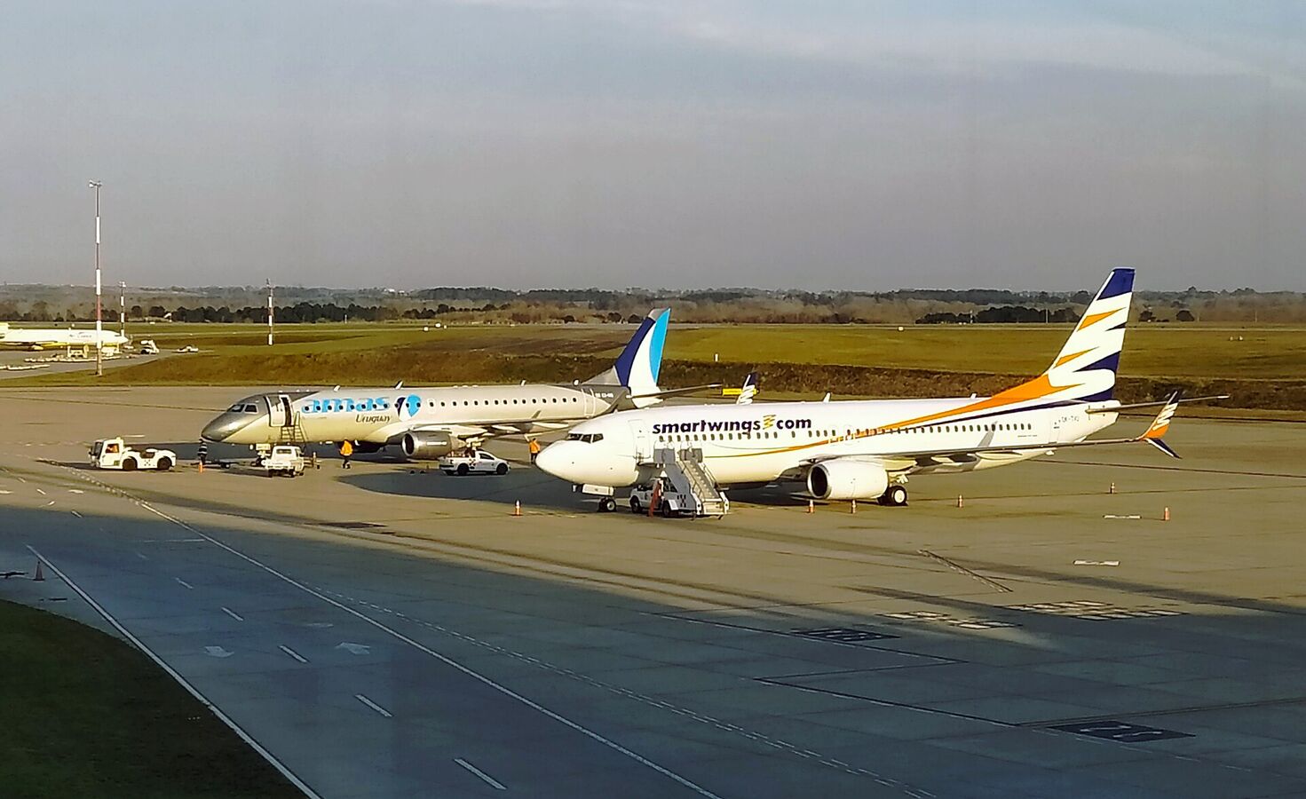 Skytravel aircraft in current livery