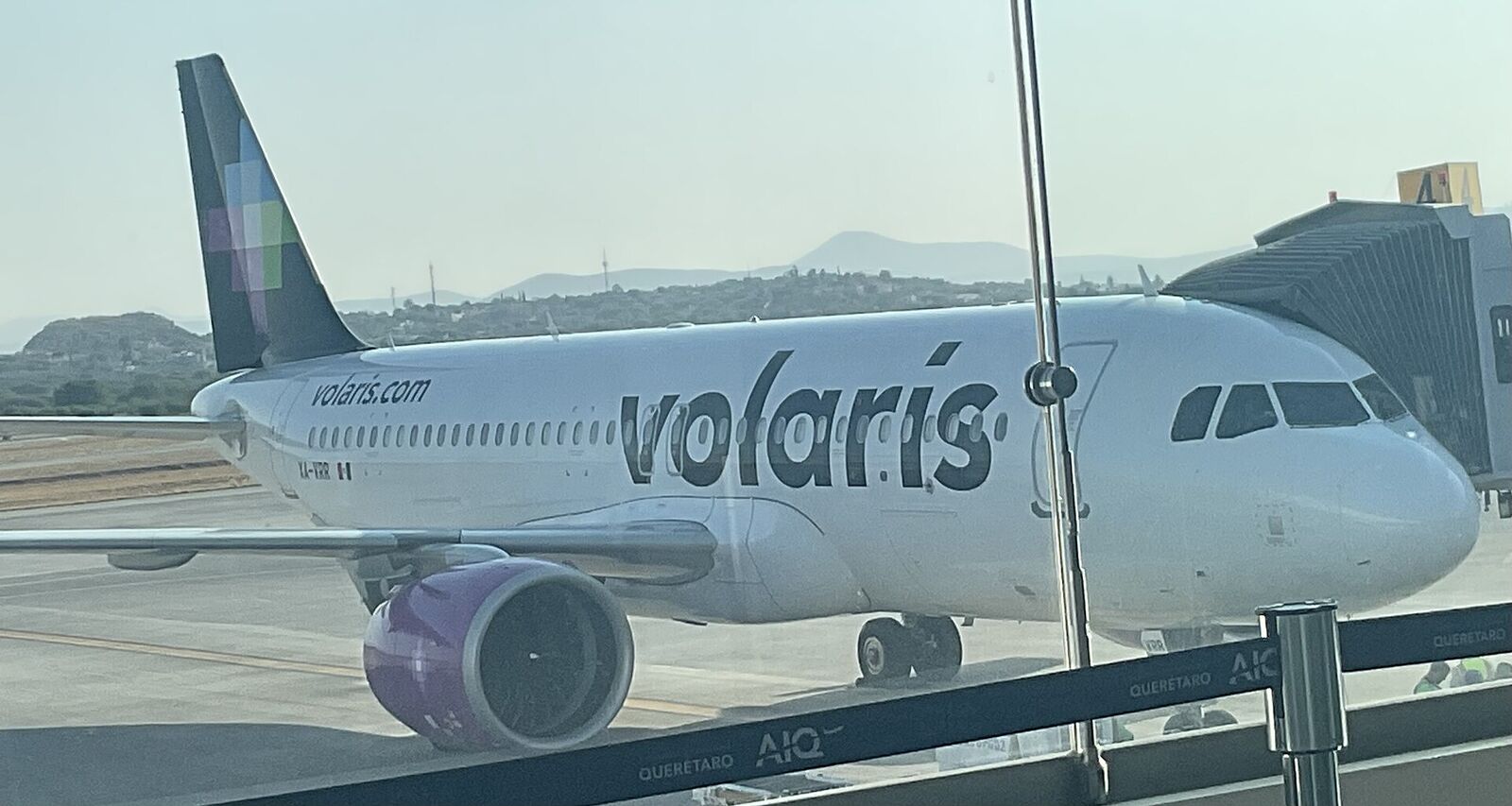 Volaris aircraft in current livery