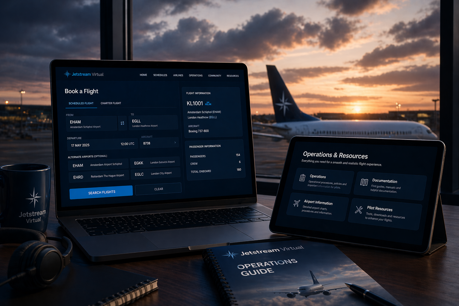 Website Redesign and New Flight Booking System